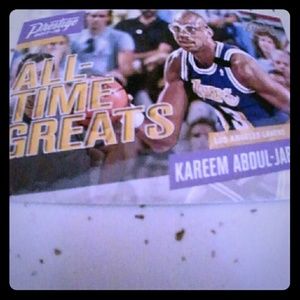 Kareem abdul jabbar card